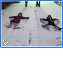 Orion Alaire snow Angels